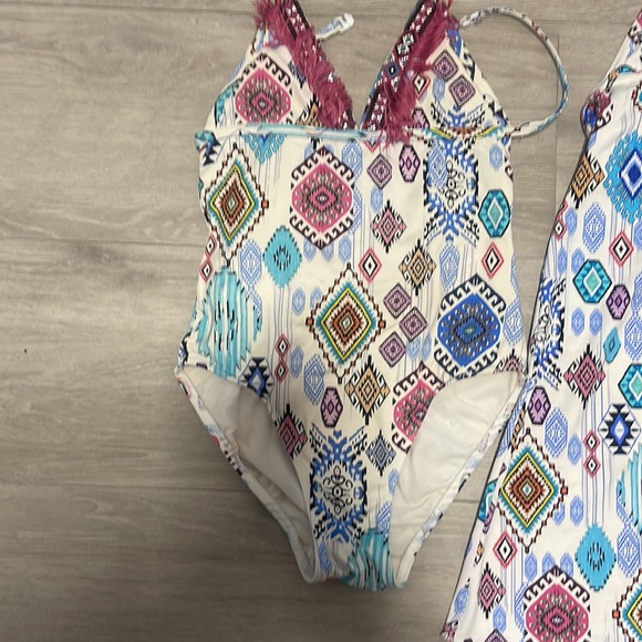 Pate De Sable bathing suit, and cover up - Picture 2 of 5